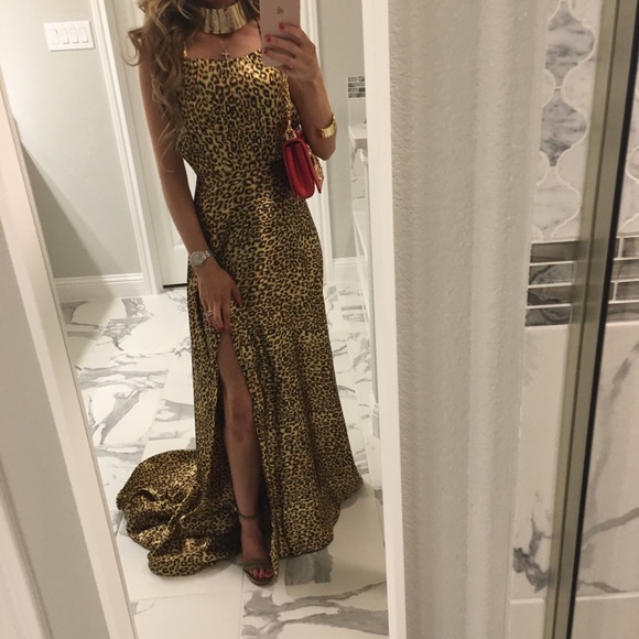 Leapord ball gown - Picture 4 of 4